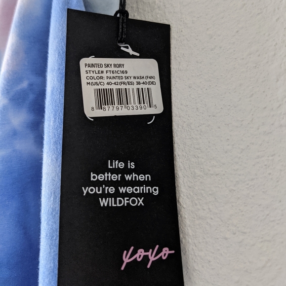 {Wildfox} New Painted Sky Rory Tie Dye Sweatpants - Picture 6 of 6